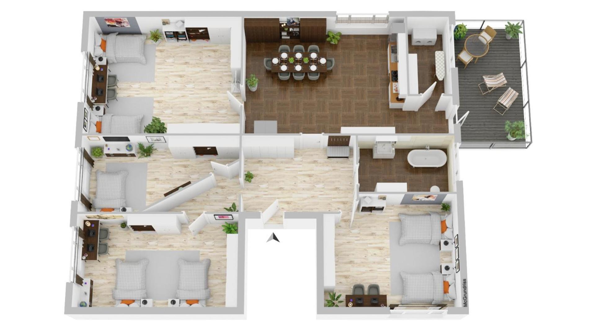 -Cs24- 4 Rooms Apartment With Rooftop - Ka02 Iserlohn Buitenkant foto