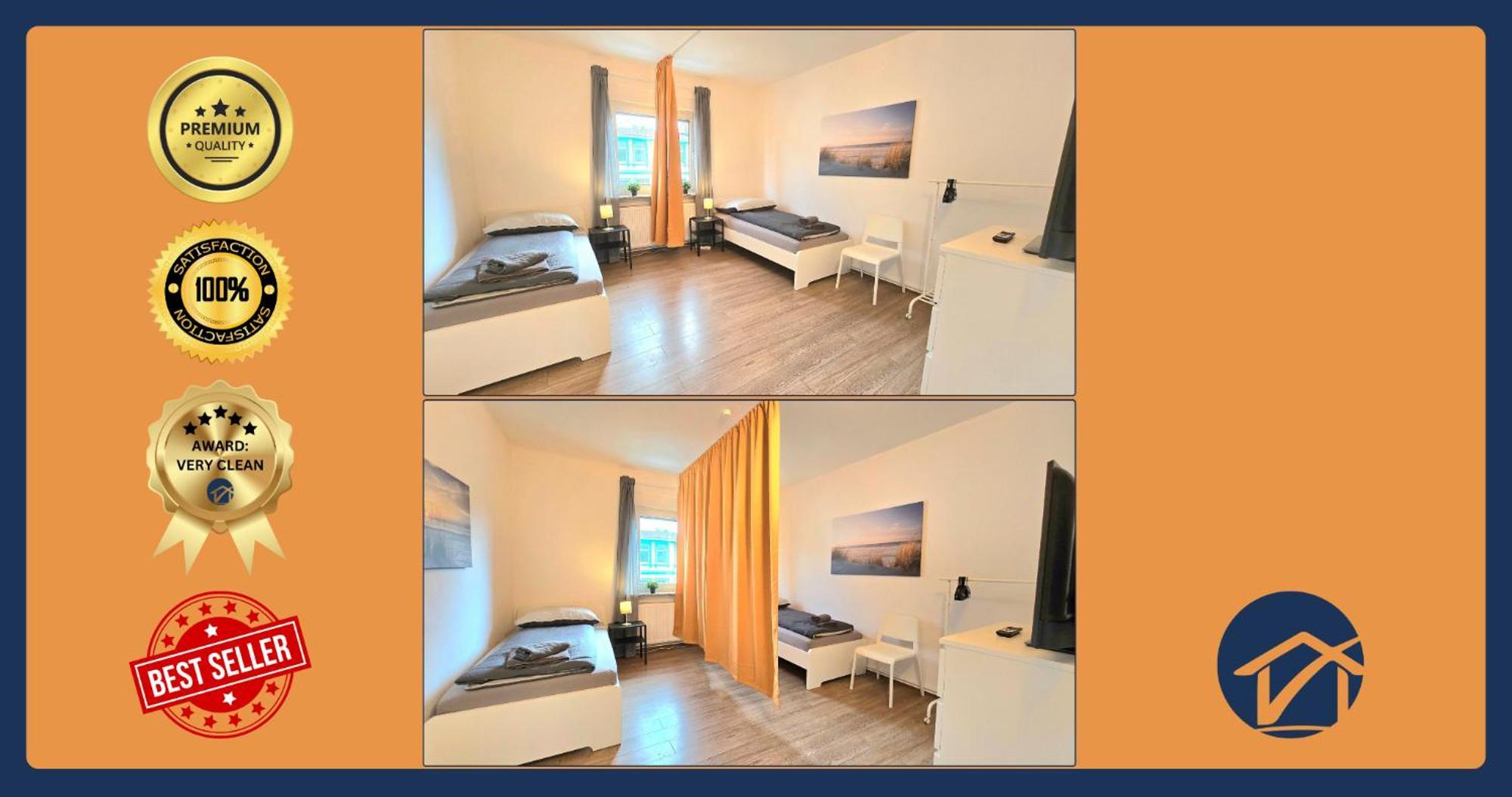 -Cs24- 4 Rooms Apartment With Rooftop - Ka02 Iserlohn Buitenkant foto